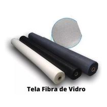 Tela Mosquiteiro Fibra De Vidro Cinza 1,50 X 1 Metro