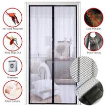 Tela Mosquiteiro Porta Com Fecho Magnética