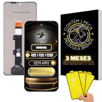 Tela Motorola LCD G22/E22/E22s Sem Aro +Película de Brinde
