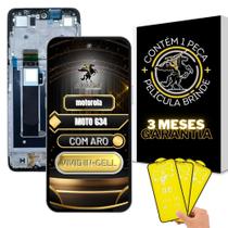 Tela Motorola LCD G34 Com Aro + Película de Brinde