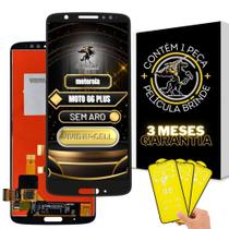 Tela Motorola LCD G6 PLUS Sem Aro + Película de Brinde Tela Motorola LCD G6 PLUS Sem Aro + Película de Brinde