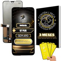 Tela Motorola LCD G7/G7 Plus Sem Aro + Película de Brinde