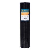 Tela Multiuso Revestida Preta 1,0m x 30m 1/4 - Fronteira
