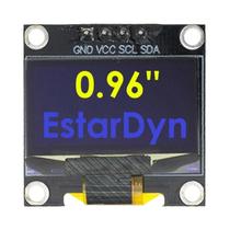 Tela OLED Branca De 0,96 Polegadas SSD1315 128x64 Placa De Tela LCD I2C Para Arduino Tela OLED Branca De 0,96 Polegadas SSD1315 128x64 Placa De Tela LCD I2C Para Arduino