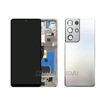 Tela OLED De Tamanho Pequeno Para Samsung Galaxy S21 Ultra LCD Touch Screen Digitizer Assembly