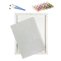 Tela P/ Pintura Numerada 40x50cm Kit Pintura Terapeutica
