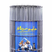 Tela para Alambrado Soldada Galvanizada Insul Morada 2,30 mm, 1,00 x 25 metros
