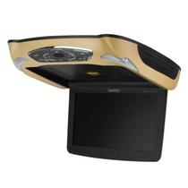 Tela Para Automotivo Napoli Dvd 10 Usb Sd Aux Tv Pol Preto E Dourado