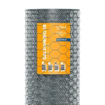 Tela para Galinheiro fio 18 (1,24mm) malha (5cm) - Rolo 50m