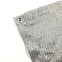 Tela Para Garagem Privacidade 4x2 Prata + Kit Instalação