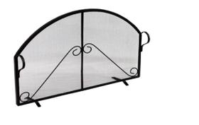 Tela para lareira curva 77x52 - artmill