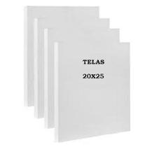 Tela Para Pintura Kit Com 20 Quadros 20X25