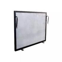Tela Para Protecao - Grade Para Lareira 60x40 Ferro Preto Tela Para Protecao - Grade Para Lareira 60x40 Ferro Preto