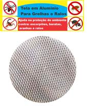 Tela Para Ralo Redonda 10x10 Cm Anti-inseto Ralo Abre/fecha Tela Para Ralo Redonda 10x10 Cm Anti-inseto Ralo Abre/fecha