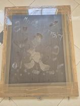 tela para serigrafia silk 45x55 com chaveta tela para serigrafia silk 45x55 com chaveta