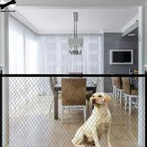 Tela Pet de Proteção Para Cachorro De Porta Casa Gato Cao Bebe nylon portatil - Nibus