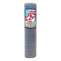 Tela Pinteiro Galvanizada Coleira Branca T1 22x1,50 Morlan