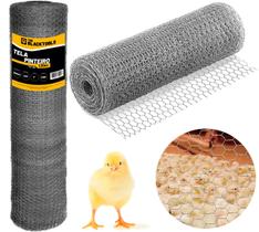 Tela Pinteiro Galvanizada Fio 24 x 1" The Black Tools