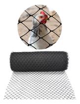 Tela Plástica Multiuso Reforçada Galinheiro Proteção 1x4