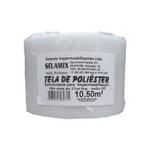 Tela Poliester 550 2X2MM Largura 21 cm x 50 metros de comprimento