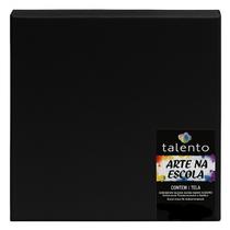 Tela Preta Painel Chassis Duplo P/ Pintura 40X40 Grampeada