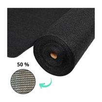 Tela Preta Sombrite Hortas e Estufas Proteção 50% 6x26