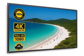 Tela Projetor 110 Polegadas Dobrável Para Projetores