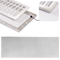 Tela Protetor De Ralo 15x40 Alumínio Para Área Externa Interna Quintal Banheiro