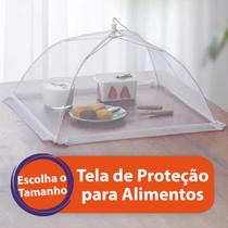 Tela Protetor Mosquiteiro para Alimentos Frutas Bolos Contra Insetos Mosquito Anti Poeira - Total Shop Mix