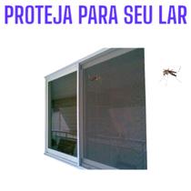 Tela Protetora Dengue , Zica Virus, Pernilongos Mosquiteira Protetor de Mosquito - 125x125cm