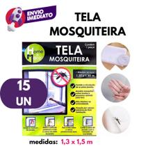 Tela Protetora Mosquiteiro Para Janela Rede Adesiva Contra Pernilongo Mosquito Inseto Kit 15 Ou 20Un Tela Protetora Mosquiteiro Para Janela Rede Adesiva Contra Pernilongo Mosquito Inseto Kit 15 Ou 20Un
