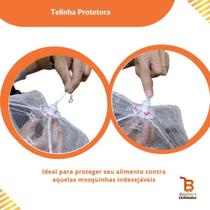 Tela Protetora P/ Alimentos Mosqueteira Contra Insetos Mosca Tela Protetora P/ Alimentos Mosqueteira Contra Insetos Mosca