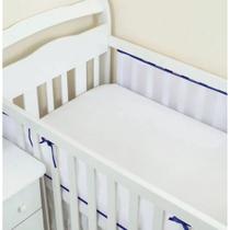 Tela protetora para as laterais do berço