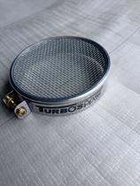 Tela Protetora Turbina 100mm Hx40 Turbo Prata Cinta Inox Tela Protetora Turbina 100mm Hx40 Turbo Prata Cinta Inox