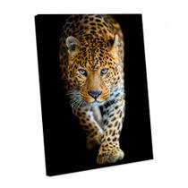 Tela Quadro Decorativo p salaquarto onça Foco 130x90