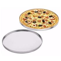 Tela Redonda Para Pizza Alumínio 40 cm - GOLD PAN