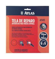 Tela reparo drywall 15x15 atlas at1413 (4) Tela reparo drywall 15x15 atlas at1413 (4)