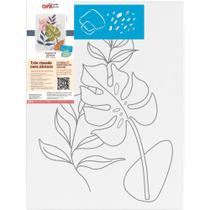 Tela Riscada para Pintura Opa 30 x 40cm - Orgânico II Tela Riscada para Pintura Opa 30 x 40cm - Orgânico II