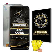 Tela Samsung Display A03 Core Sem Aro + Película De Brinde