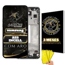 Tela Samsung Display A52 Incell Com Aro + Película De Brinde