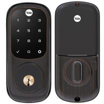 Tela sensível ao toque Deadbolt Yale com bronze polido a óleo Z-Wave Tela sensível ao toque Deadbolt Yale com bronze polido a óleo Z-Wave