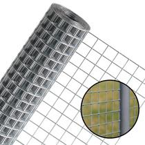 Tela Soldada 25mm Multiuso Alvenaria Proteção Portões Pets Jardim 10m X 0,50m Tela Soldada 25mm Multiuso Alvenaria Proteção Portões Pets Jardim 10m X 0,50m