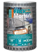 Tela Soldada Fachada 0,5x25m 25x25mm Facha Forte Morlan