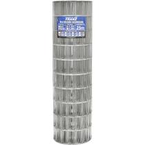 Tela Soldada Galvanizada Malha 5 x 10 cm, Fio 1,65 mm, Altura 1,00 m, Rolo com 25 m Franz
