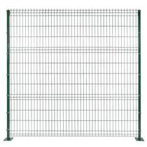 Tela Soldada para Gradil Morlan, Revestida em PVC, 4,30 mm, 2,43 x 2,50 metros, Verde