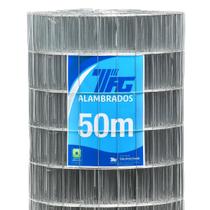 TELA SOLDADA TAG MALHA 5x10cm FIO 1,60mm RL 50X1,0m