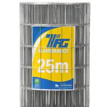 TELA SOLDADA TAG MALHA 5x10cm FIO 1,90mm RL 25X1,2m