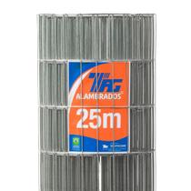 TELA SOLDADA TAG MALHA 5x15cm FIO 2,76mm RL 25X1,8m