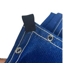 Tela Sombreamento Toldo Sombrite Garagem Azul 90% 4,5x3