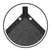 Tela Sombrite Lona Sombra Solar 80% 4x1 Bainha E Ilhós